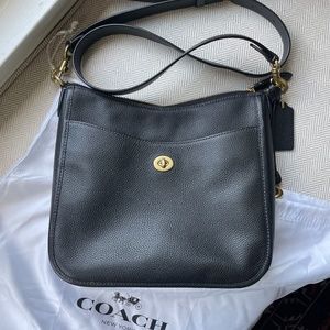 Auth Coach Chaise Pebble Leather Crossbody Bag from Nordstrom